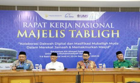 Majelis Tabligh PP Muhammadiyah menggelar Rakernas I di Surakarta, 22-24 September 2023.