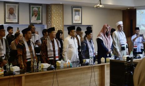 Majelis Ulama Indonesia (MUI) menggandeng Badan Amil Zakat Nasional (Baznas) untuk melaksanakan safari ramadhan: membasuh luka Palestina.