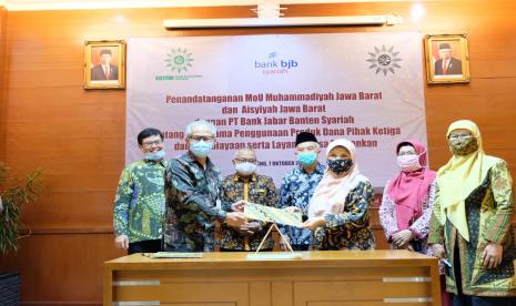 Majukan Pendidikan, bank bjb syariah Gandeng Muhammadiyah