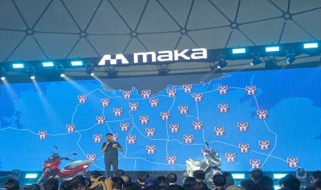 Maka Motors meluncurkan sepeda motor listrik Cavalry di Jakarta, Rabu (15/1/2025).