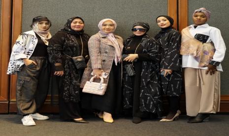 Makaila Haifa di Indonesia Fashion Week 2022.