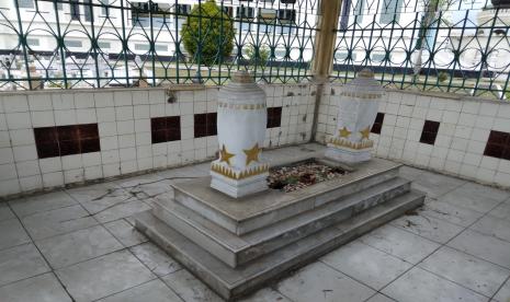 Syekh Hasan Maksum, Mufti Kesultanan Deli. Foto: Makam Syekh Hasan Maksum di Komplek Pemakaman Masjid Raya Medan Al Mashun, Medan, Sumatra Utara.