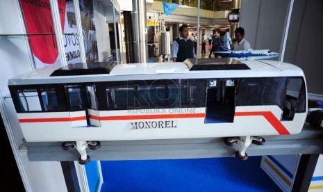 Jakarta Monorail(Republika/Edwin Dwi Putranto)