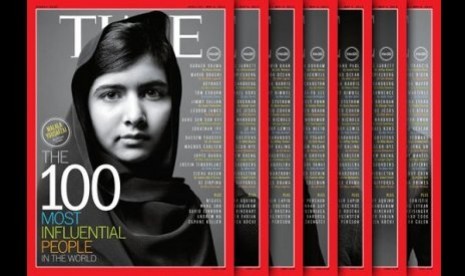 Malala Yousufzai di sampul Majalah Time