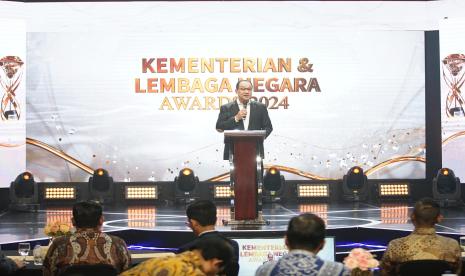 Malam penghargaan Kementerian dan Lembaga Awards 2024.