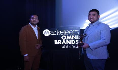 Malam penghargaan penghargaan Marketeers OMNI Awards 2024.