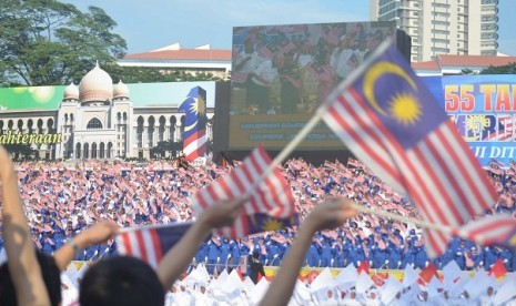 Malaysia during Independence Day's celebration in Kuala Lumpur on Friday. 