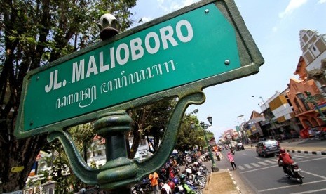 Malioboro Street in Yogyakarta (illustration)