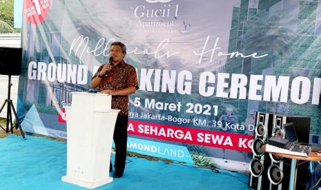 Managing Direktur Diamond Land Development Darmanto.