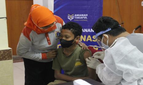 manah Takaful gencar melaksanakan kolaborasi vaksinasi Covid-19 untuk percepatan herd immunity.