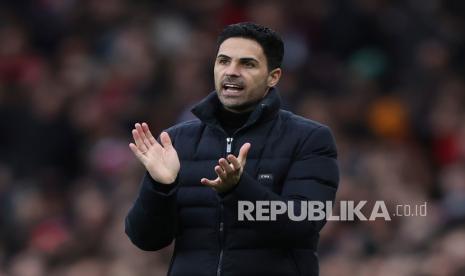  Pelatih Arsenal Mikel Arteta memuji permainan timnya melawan Liverpool.