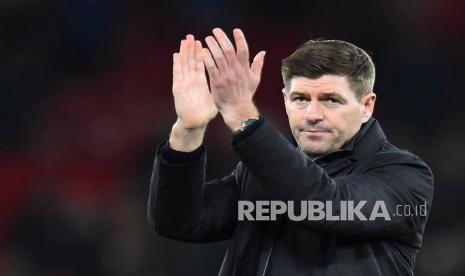 Pelatih Aston Villa Steven Gerrard