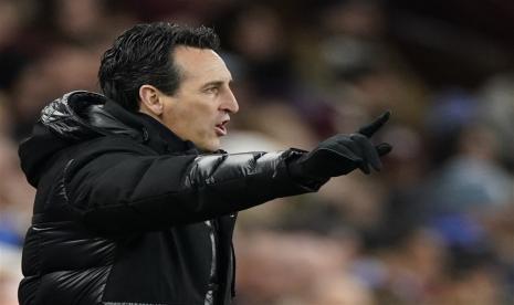 Pelatih Aston Villa, Unai Emery.