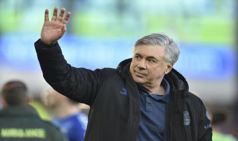 Pelatih Real Madrid Carlo Ancelotti.