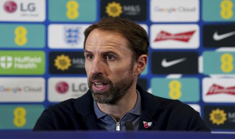 Pelatih timnas Inggris Gareth Southgate 