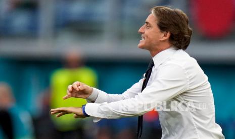 Pelatih Italia Roberto Mancini