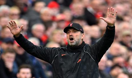 Pelatih Liverpool, Juergen Klopp.