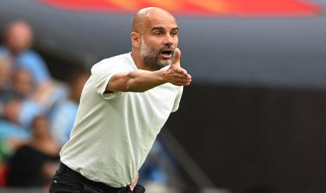 Pelatih Manchester City Pep Guardiola