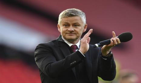 Pelatih Manchester United Ole Gunnar Solskjaer.