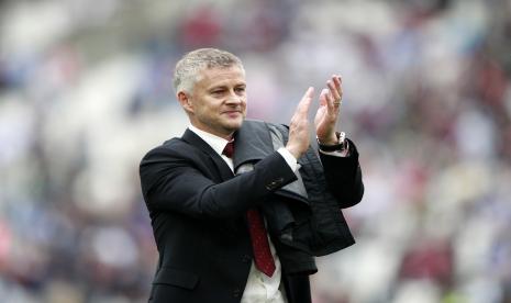 Pelatih Manchester United Ole Gunnar Solskjaer.