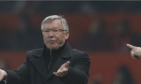 Pelatih legendaris Manchester United, Sir Alex Ferguson.