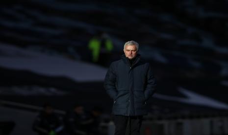 Pelatih Tottenham Hotspur, Jose Mourinho.