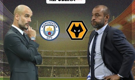 Mancester City mengincar kemenangan ketiga saat berhadapan dengan Wolverhampton.