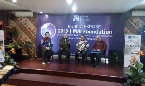 Mandiri Amal Insani (MAI) Foundation mengadakan laporan kinerja melalui Public Expose 2019 di Rumah Makan Batik Kuring, SCBD, Jakarta Selatan.