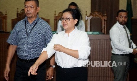 Former member of Indonesian House of Representatives (DPR RI) Miryam S. Haryani