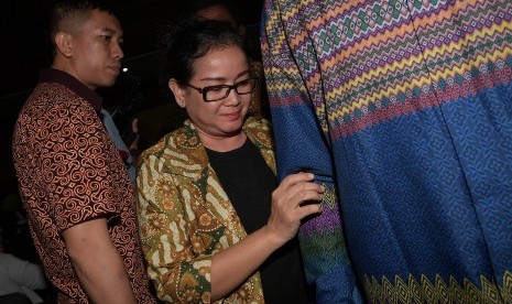 Mantan anggota Komisi II DPR tahun 2009-2014 Fraksi Partai Hanura Miryam S Haryani.