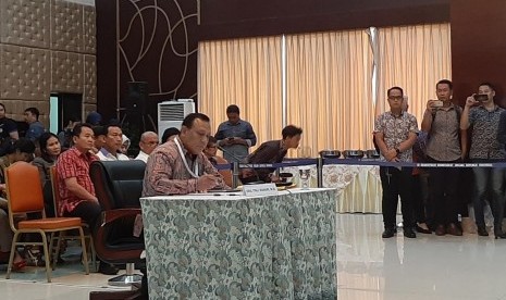 Mantan Direktur Penyidikan KPK, Irjen Firli Bahuri menjalani uji publik Capim KPK di Kementrian Sekertariat Negara, Selasa (27/8). Firli menjadi peserta kelima yang diwawancara Pansel Capim KPK. 