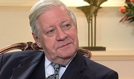 Mantan Kanselir Jerman Barat, Helmut Schmidt