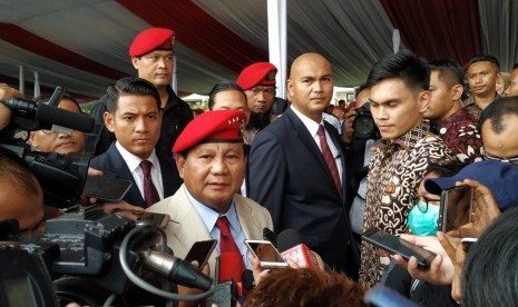 Mantan Komandan Jenderal Komando Pasukan Khusus (Danjen Kopassus) Letjend Prabowo Subianto.