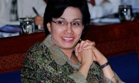 Mantan menkeu Sri Mulyani yang sekarang bertugas di Bank Dunia