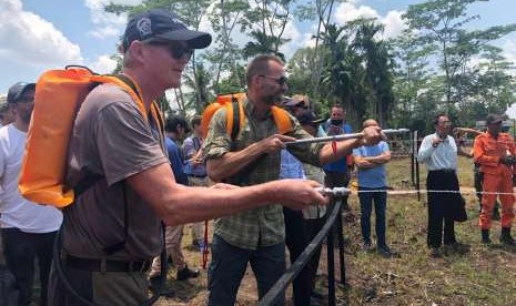  Mantan Menteri Luar Negeri Norwegia, yang kini menjadi  Anggota Parlemen, Espen Barth Eide melakukan kunjungan ke Indonesia