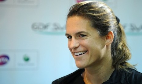 Mantan petenis Prancis, Amelie Mauresmo.