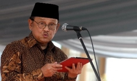 Mantan Presiden, BJ Habibie.