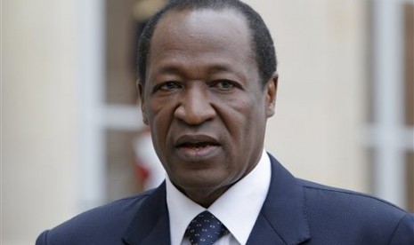 Mantan Presiden Burkina Faso, Blaise Compaore.