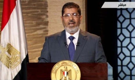 Mantan presiden Mesir Muhammad Mursi.