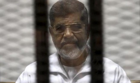 Mantan presiden Mesir, Muhammad Mursi berada di dalam penjara.