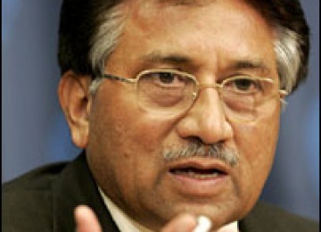 Mantan Presiden Pakistan Pervez Musharraf 