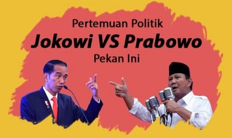 Manuver pertemuan politik Jokowi Vs Prabowo.