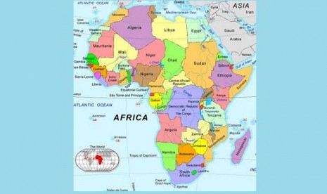 Map of Africa