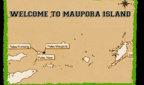 Map of Maupora Island