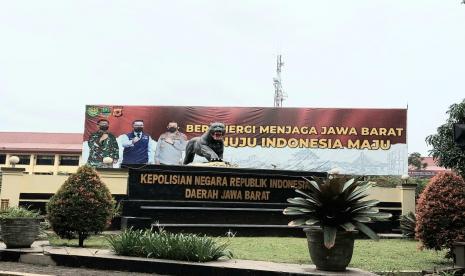 Mapolda Jabar di Jl Soekerno-Hatta Kota Bandung.