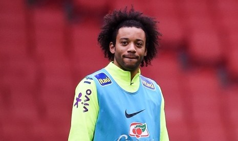 Bek kiri Real Madrid Marcelo.