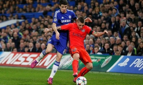 Marco Verratti (depan)