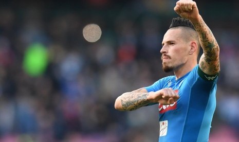 Marek Hamsik saat masih memperkuat Napoli.