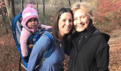 Margot Gerster dan Hillary Clinton