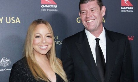 Mariah Carey dan tunangannya, James Packer seorang pengusaha asal Australia 